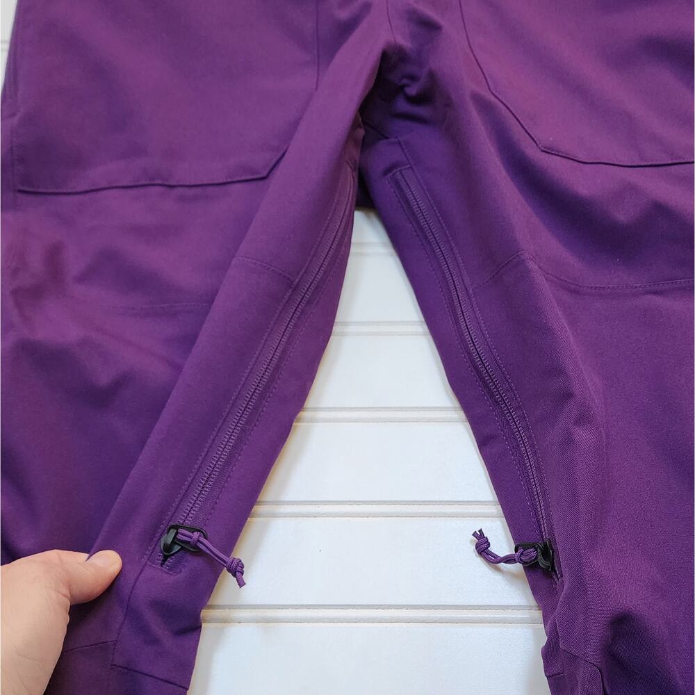 NWT Burton Women's Avalon Bib Snow Snowboard Ski Pants Size S Imperial Purple - Picture 10 of 16